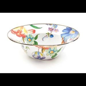MacKenzie-Childs Flower Market Serving Bowl